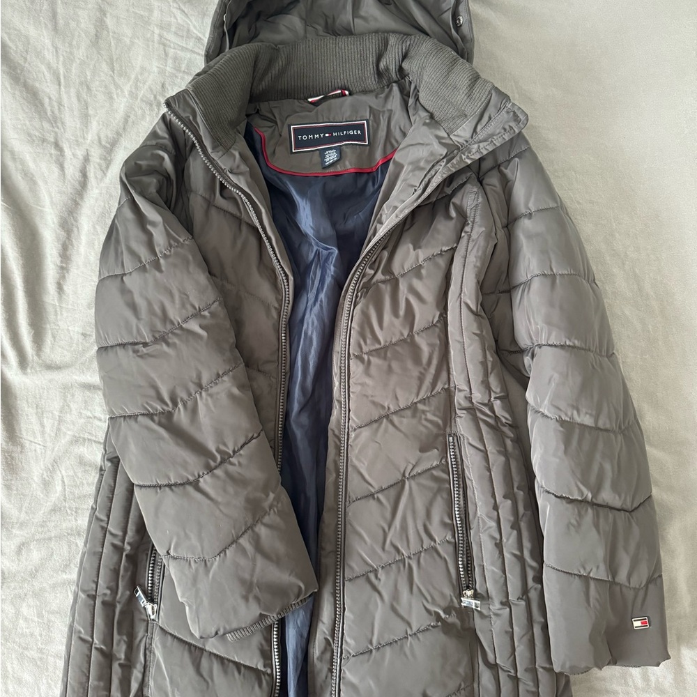 Tommy hilfiger Women’s hooded parka winter jacket